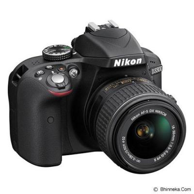 NIKON D3300 Kit VR - Black