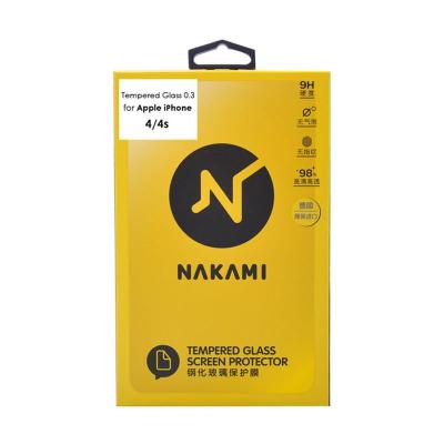 Nakami Tempered Glass 0.33mm Screen Protector for iPhone 4/4s