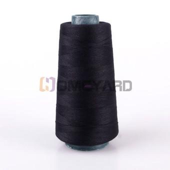 New Durable 3000M Yards Overlocking Sewing Machine Industrial Polyester Thread Metre Cones Black (Intl)  