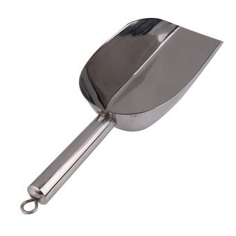 New Stainless Steel Party Bar Sugar Rice Four Dry Goods Square Ice Scoop S  