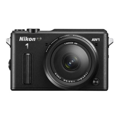 Nikon 1 AW1 Kit 11-27.5 mm Hitam Kamera