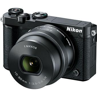 Nikon 1 J5 Mirrorless Digital Camera with 10-30mm Lens (Black)  