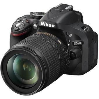 Nikon 5200 24.1MP With Lens Kit AF-S DX 18-105mm f/3.5-5.6G ED VR Black  
