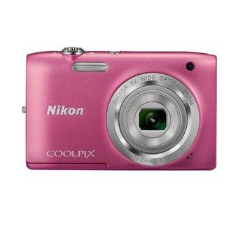 Nikon Camera Coolpix S2800 - 20.1MP - 5x Optical Zoom - Pink  