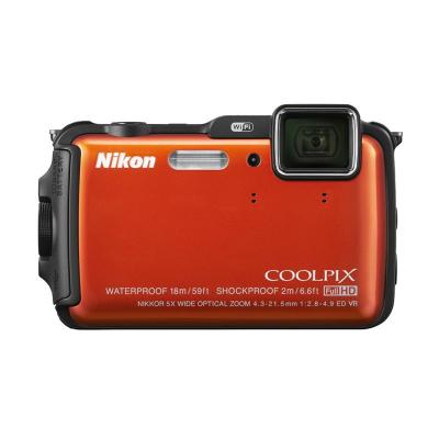 Nikon Coolpix AW120 Orange Kamera Pocket