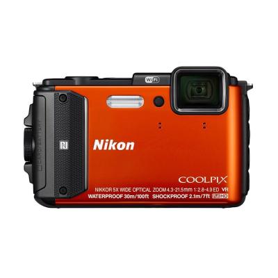 Nikon Coolpix AW130 Orange Kamera Pocket