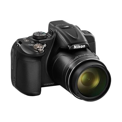 Nikon Coolpix P600 Kamera Prosumer - Black + Free Memory Sandisk 8GB + Tas + Screen Guard