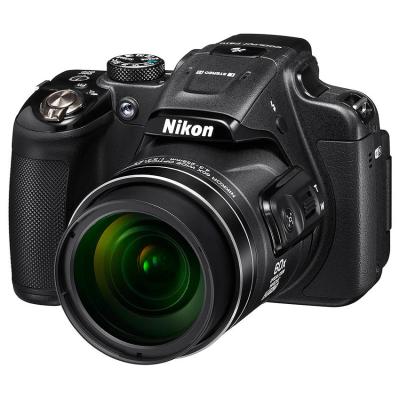 Nikon Coolpix P610 - 16 MP - 60x Optical Zoom - Hitam