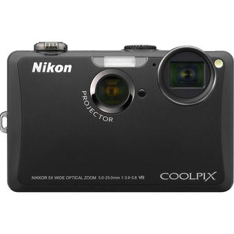Nikon Coolpix S1100 PJ - 14.1MP - Hitam  