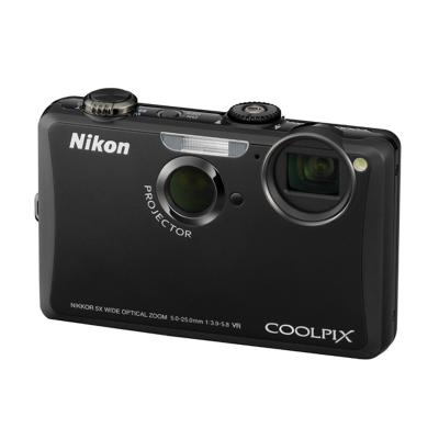 Nikon Coolpix S1100PJ Hitam Kamera Pocket [14.1 MP]
