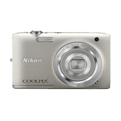 Nikon Coolpix S2800 Silver Kamera Pocket