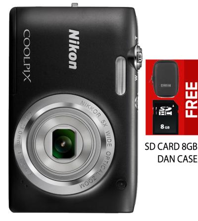 Nikon Coolpix S2900 - 20MP + Gratis SDHC 8GB + Case