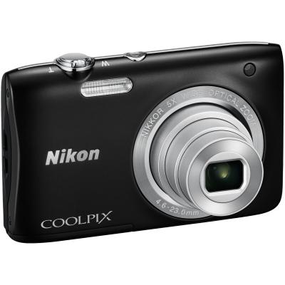 Nikon Coolpix S2900 Black Kamera Pocket + Memory Sandisk 8GB + Tas + Screen Guard