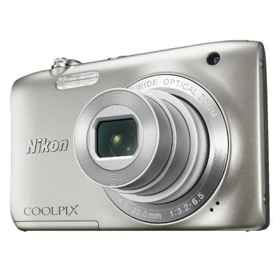 Nikon Coolpix S2900 Silver Kamera Pocket + Memory Sandisk 8GB + Tas + Screen Guard