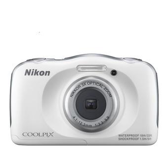 Nikon Coolpix S33 - 13MP - 3x Optical Zoom - Putih  