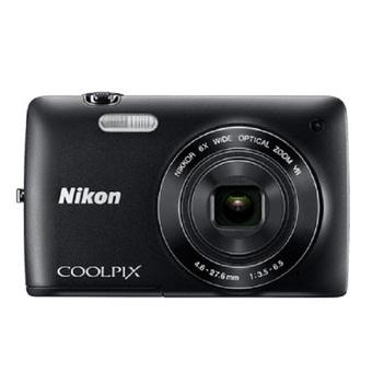 Nikon Coolpix S3400 - 20.1 MP - Hitam  