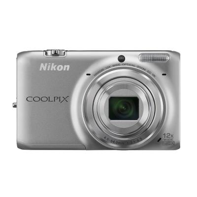 Nikon Coolpix S6500 Wifi Silver Kamera Pocket
