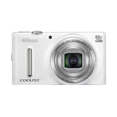 Nikon Coolpix S9600 Putih Kamera Pocket