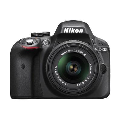 Nikon D3300 Kit 18-55mm VR II Black Kamera DSLR