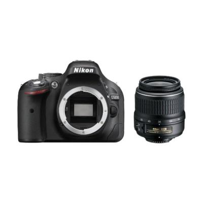 Nikon D5200 Non VR 18-55mm Kit Hitam Kamera DSLR
