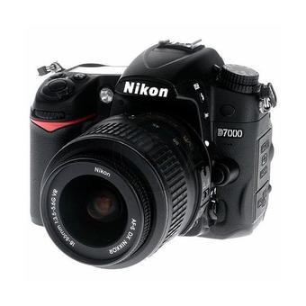 Nikon D7000 Digital SLR Camera With 18-55mm VR & 55-200mm VR Twin Lens Black  