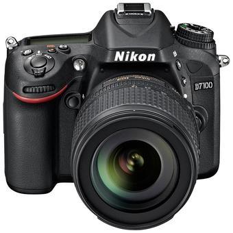 Nikon D7100 Kit 18-105mm VR - 24.1 MP - Hitam  
