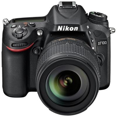 Nikon D7100 Kit 18-105mm VR- 24.1 MP - Hitam