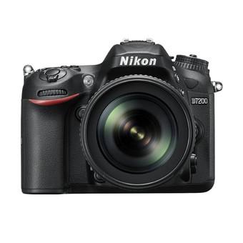 Nikon D7200 Kit 18-105mm VR - 24.2 MP - Hitam  