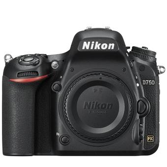 Nikon D750 Body Only - 24.3MP - Hitam  