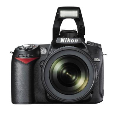 Nikon D90 Kit 18-105 VR - 12.3 MP - Hitam