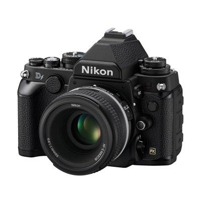 Nikon DF Lensa Kit 50mm f/1.8G Hitam Kamera DSLR