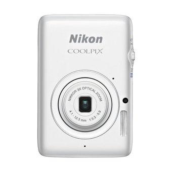 Nikon Kamera Coolpix S02 NI - Putih  