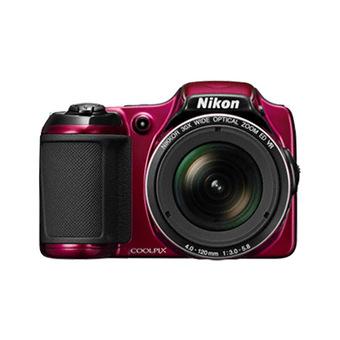 Nikon L820 Prosumer - Merah + Memori 8GB  