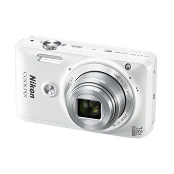 Nikon S6900 Selfie Digital Camera White  