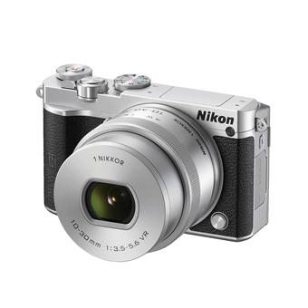 Nikon1 J5 Lens Kit 10-30mm -20.8MP-Silver  