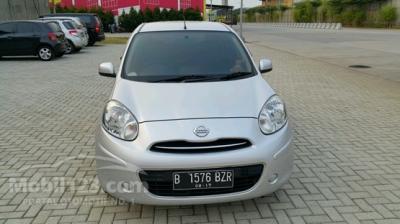 Nissan March Type XS 1.2 Automatic 2012 Silver Kondisi TOP