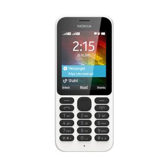 Nokia 215 Dual Sim - 8 MB - White  