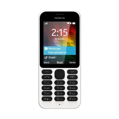 Nokia 215 Putih Handphone [Dual SIM]