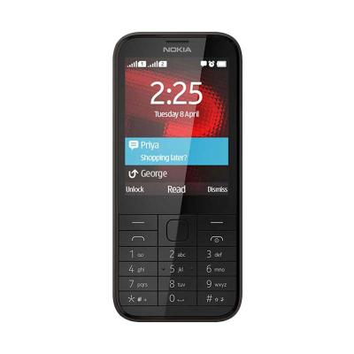 Nokia 225 Black Handphone [Dual SIM]