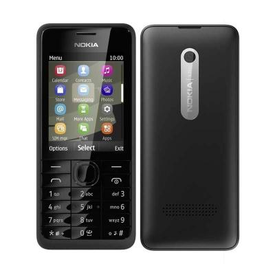Nokia 301 Dual SIM Black - Handphone