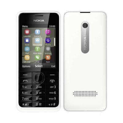 Nokia 301 Dual SIM White - Handphone