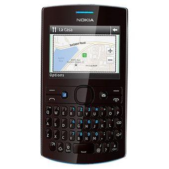 Nokia Asha 205 - Dual GSM - Hitam  