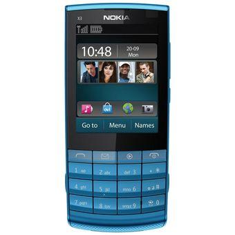 Nokia X3-02.5 - Biru  