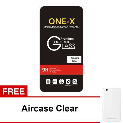 ONE-X Tempered Glass Screen Protector for Xiaomi MI4i or MI4c + Free Aircase