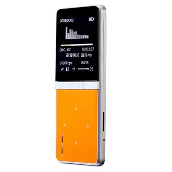 ONN W7 8GB Voice Recorder Speaker MP3 Player FM-radio E-book Orange  