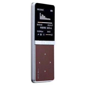 ONN W7 8GB Voice Recorder Speaker MP3 Player FM-radio E-book Brown  
