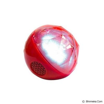 OPTIMUZ Portabel Bluetooth Color Ball - Red