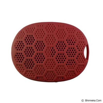 OPTIMUZ Speaker Mini Bluetooth Dome Slime - Dark Red