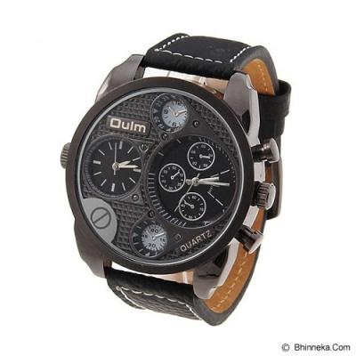 OULM Dual Time Watch For Men [9316] - Black