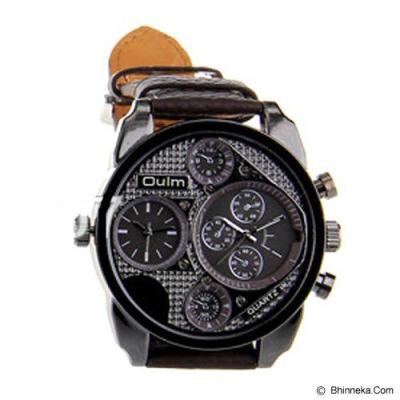 OULM Dual Time Watch For Men [9316]- Brown